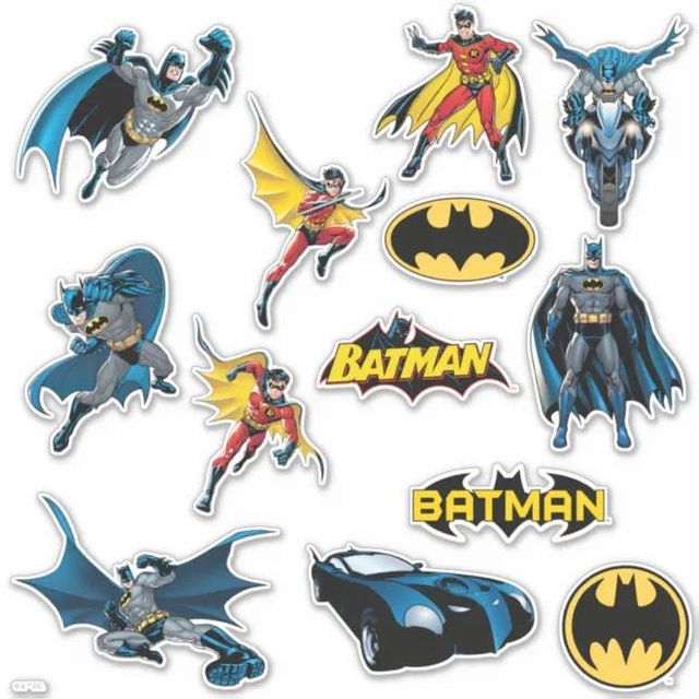 Batman & car & Engine sticker Shape Round Theme Batman Durability Weather-resistant Application Method Easy To Apply Function Vehicle Exterior Customization - Image 2
