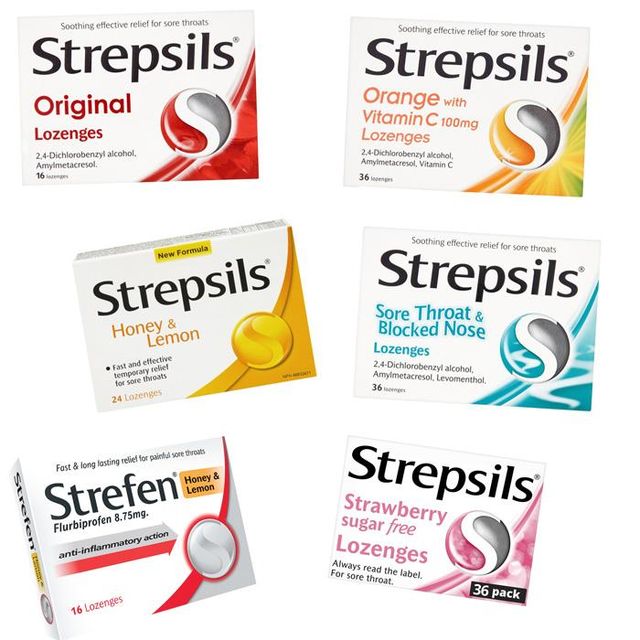 Strepsils Sore Throat And Cough Lozenges - 24 Lozenges - Image 1