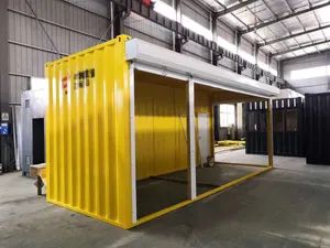Customized Container Shop Made by Solid Sea Container House Origin China Warranty 1 Year HS Code 9406900090 Certification ISO, - Image 2