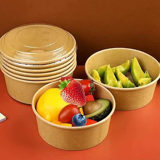 Eco Friendly Custom Print Food Packaging Biodegradable Kraft Paper Food ...