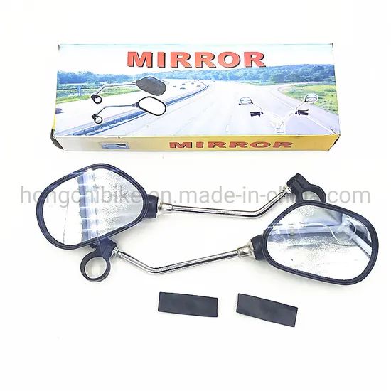 Bicycle Rear View Mirror with Reflector Cycling Equipment Rearview Mirror - Image 2