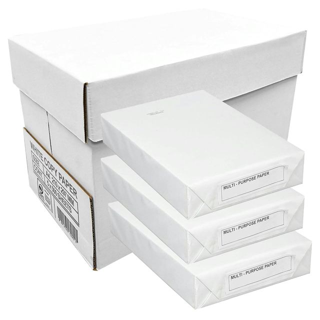 Hot Selling Premium A4 Copy Paper 80gsm Bright White Office Printing Paper Smooth Finish Multipurpose Laser Inkjet Use Bulk Pack - Image 1