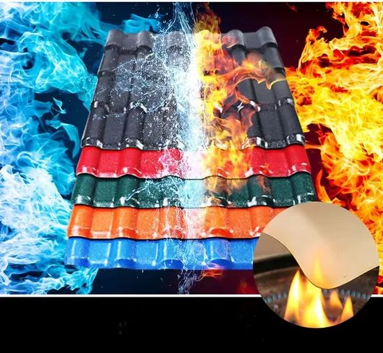 Durable Anti UV UPVC Roof Sheet Windproof Tile Roofing Sheet - Image 4