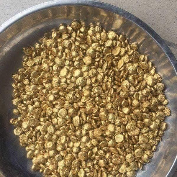 GOLD NUGGETS Purity 98.9% Carat 23+ Carats Packaging METAL BOX Form Gold Bars And Nuggets - Image 1