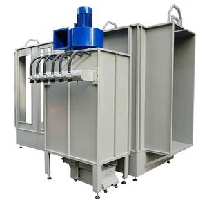 Powdercoat Booth Track Automatic Powder Coating Spray Booth with Top Track from China - Freshdi