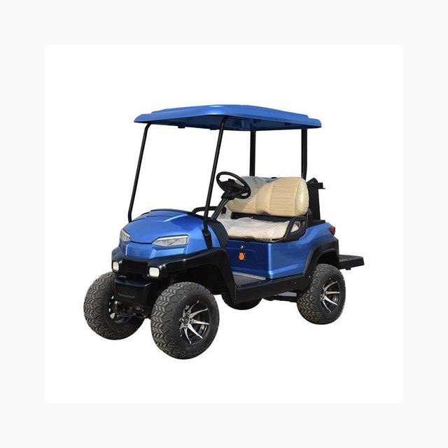Six passenger golf carts for hotels resorts and tourist areas Off road golf carts with lifted suspension and all terrain tires Compact golf carts for easy maneuvering on golf courses Golf carts with lithium battery for extended driving range - Image 4