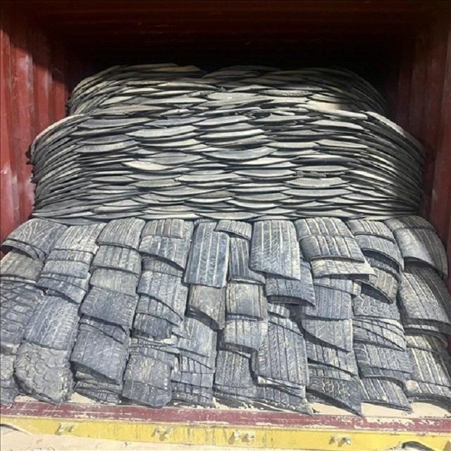 Wholesale High Quality Powdered Recycled Grade Black Waste Tires Tyre Scraps Cheap Price Baled Tire Scrap for Sale - Image 3