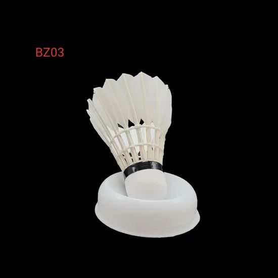 High Quality Goose Feather Badminton Shuttlecock OEM Accept Trademark BZ Model NO. BZ01 Speed 75,76,77,78 Type - Image 4