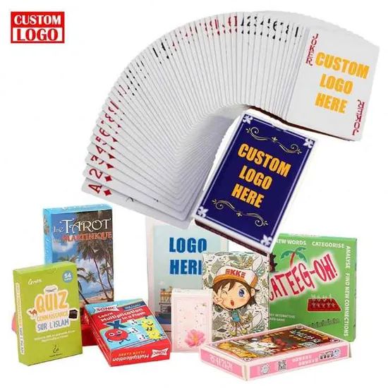 Durable Poker Sublimation Playing Cards Greeting Game Card Customization - Image 1