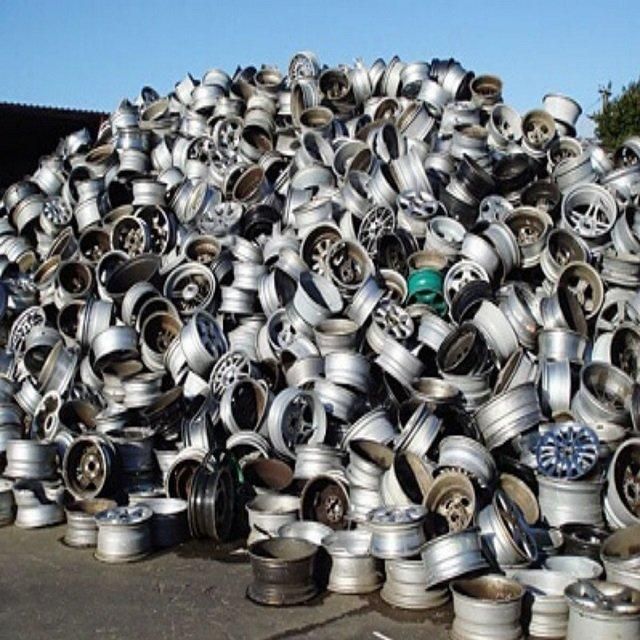High Purity 99.99% Aluminum Alloy Wheels Scrap 25kg TH Origin Model/Brand Aluminum Wheel Scrap for Sale - Image 2