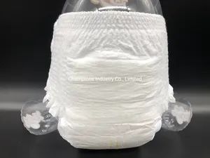 Disposable Super Soft Back Sheet Baby Diaper Pant MOQ 250000PCS Size S, M, L, XL HS Code 9619001100 Material Non-Woven Trademark - Image 2