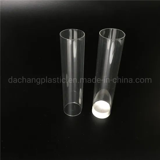 Transparent Polycarbonate Extrusion Packing Tube 35X10mm HS Code 39169090 Trademark Dachang Model NO. EX247-001 Material Polycarbonate - Image 5
