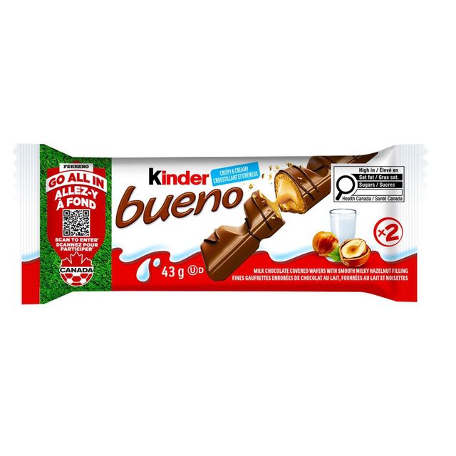 Tasty Kinder Bueno Wafer Chocolate Candy Packs With Creamy Hazelnut Flavor For Daily Sweet Snack Experience - Image 3
