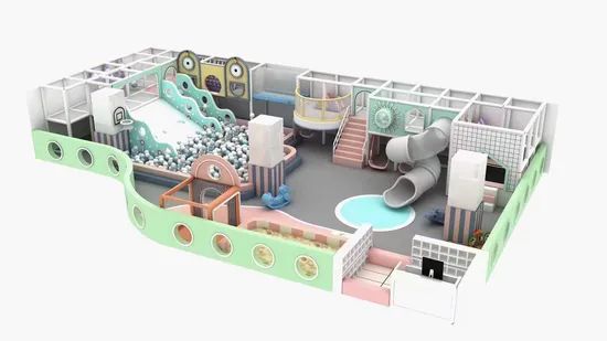 Indoor Children Adventure Park with Slides, Tunnels, Climbing Frames & Ball Pool - Image 5