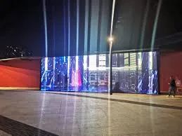 Pure Flat Design High Quality High Definition Transparent LED Screen Wall with Arbitrary Splicing - Image 5