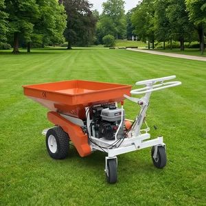 2026 New Machine Best Fertilizer Spreader Adjustable Spread Rate Fertilizer Spreaders on Golf Course - Image 4
