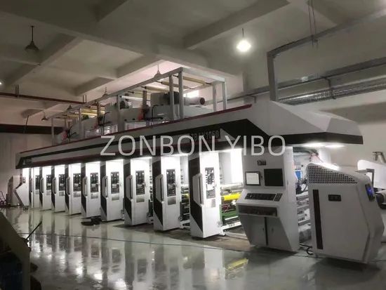 Three Motor Seven Motor System Medium-Speed Plastic Film Rotogravure Printing Machine - Image 6