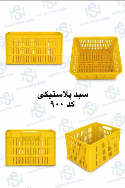 Industrial plastic basket and pallet – product photo 3, product detail gallery