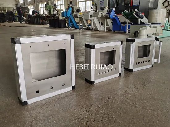 Silver Gray Control Panel Support Arms for HMI Enclosure Systems - Image 2