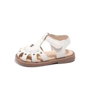 Girls' Sandals Season Summer Gender Unisex Trademark OEM Mini Order Yes Material PU+TPR Origin Shanghai, China Supply Type in-Stock - Image 4