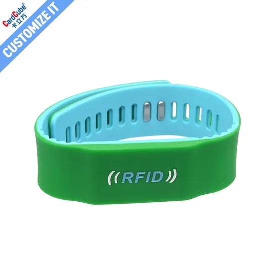 Full Color Printed Waterproof Porous Adjustable Silicone Bracelet - Image 4