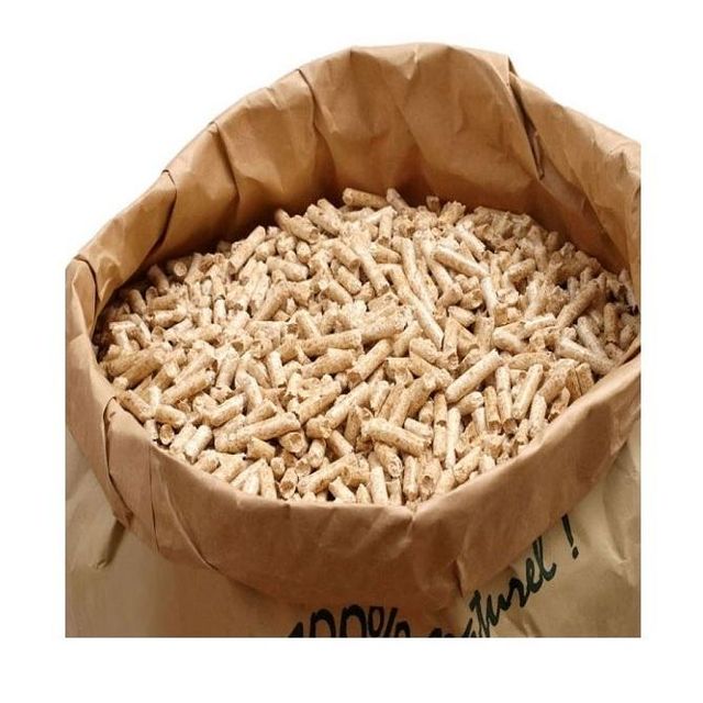 Top Quality Pure Pine & Fir Wood Pellets 6mm (Wood Pellets in 15kg Bags) For Sale At Cheapest Wholesale Price - Image 1