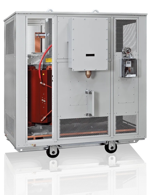 Dry Type Transformer Frequency 50Hz IP Rating IP21 Phase Three Phase Capacity 10000 KVA Winding Material Copper Mounting Type Wall - Image 1