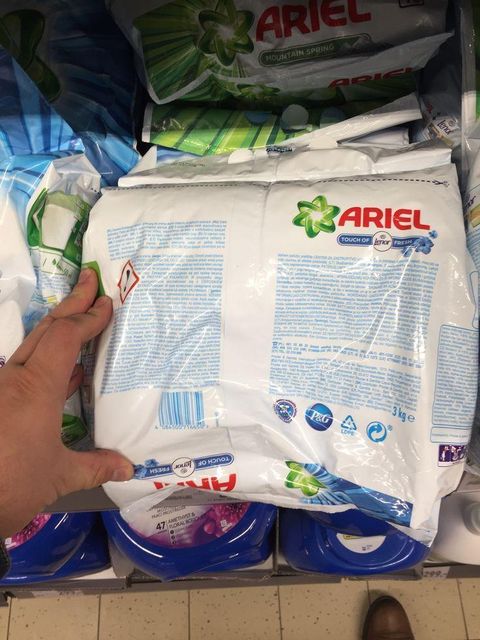 Wholesale Ariell Fresh Clean Detergent Powder with Strong Cleaning Action for White and Colored Clothes - Image 5