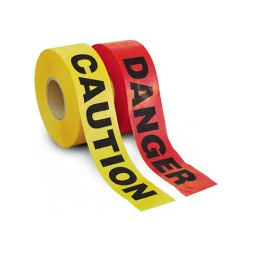 Custom Printing Caution Electrice Yellow PE Tapes Origin Xiamen Trademark xls Style Roll style Color Customized Customized - Image 2
