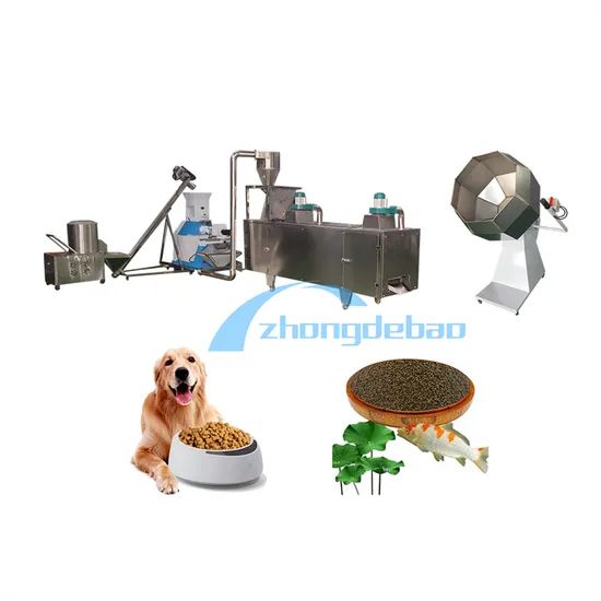 Feed Pellets Production Line Automatic Floating Fish Feed Pellets Production Line / Pet Food Processing Machines - Image 1