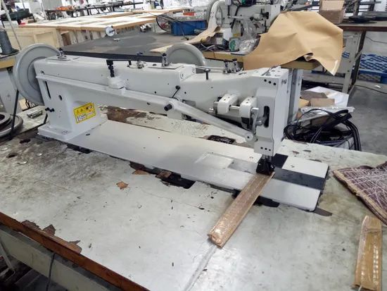 Tcf-28b-L30 Long Arm Walking Foot Sewing Machine Origin China Condition New Drive Electric HS Code 84522900 Trademark - Image 2