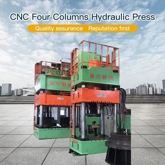 CNC Four Columns Steel Sheet Deep Drawing Hydraulic Press Condition New Control Method CNC Motor Power 5.5 Kw Model NO. Y32-315T - Image 5