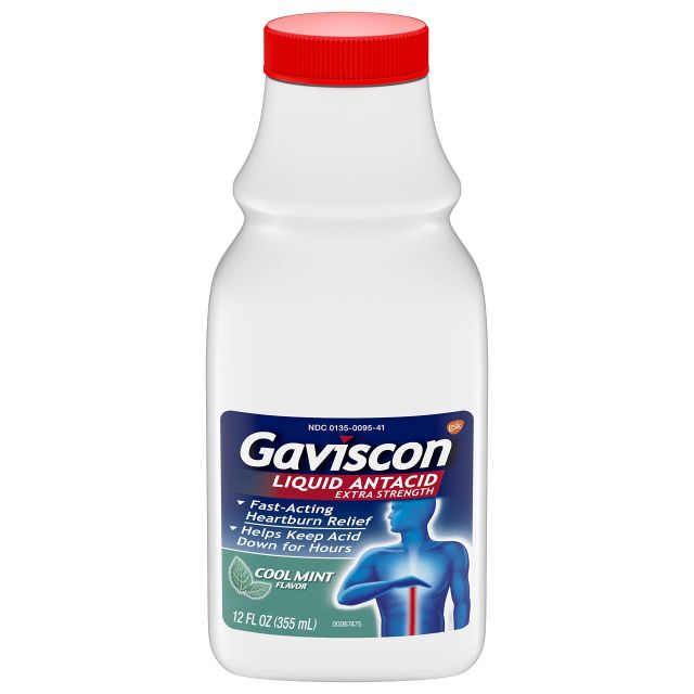 Gaviscon Double Action Mint Liquid 600ml - Heartburn, Indigestion, Acid Reflux Relief, Digestive Health, Pregnancy Safe - Image 3