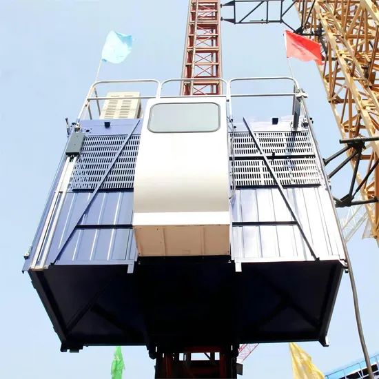 Sc Double Cages Construction Site Elevator Origin China Color Optional Type Stationary Sling Type Cable HS Code - Image 6