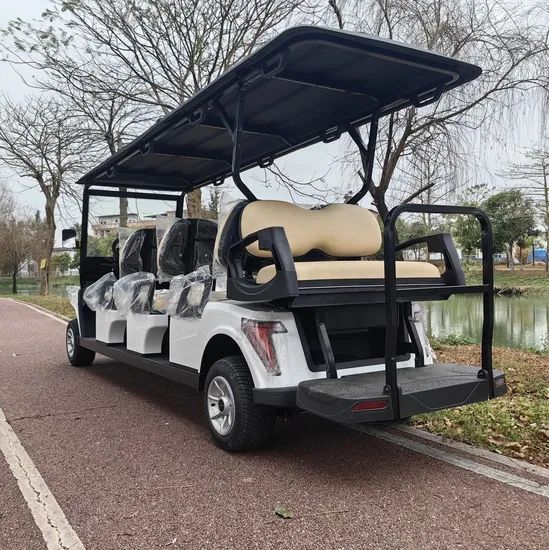6+2 Passenger Electric Sightseeing Bus Golf Cart Car with CE Certificate - Image 4