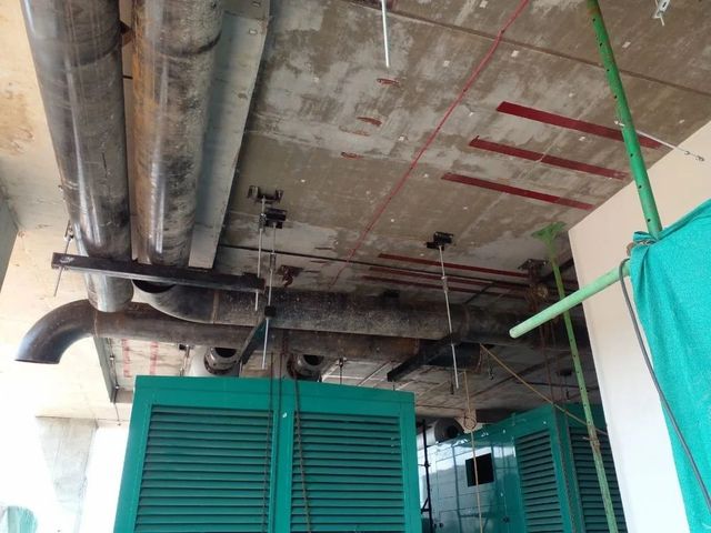 Offline DG Exhaust Pipes Cladding Service Service Mode Offline Type Stainless Steel Service Duration 2 Days Payment Mode - Image 1