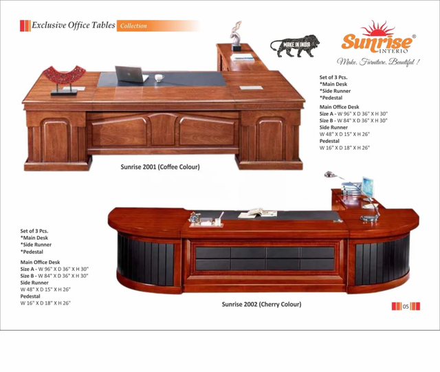 Modular Office Furniture Manufacturer Desk Size 7ft X 3ft Director Chair Count 1 Pc Visitor Chair Count 3 Pcs Sofa Seater Count 3 - Image 10