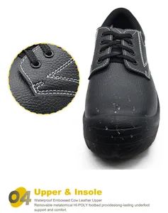 Steel Toe Shoes Safety Work Boot in Outdoor Working Insoles PU Gender Male Catagory S1p Model NO. 940 Origin P R China Material - Image 6