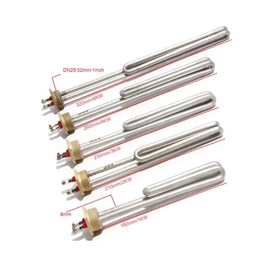 Immersion Heating Element Tubular Coil Solar Water Copper Heater with Copper Screw - Image 4