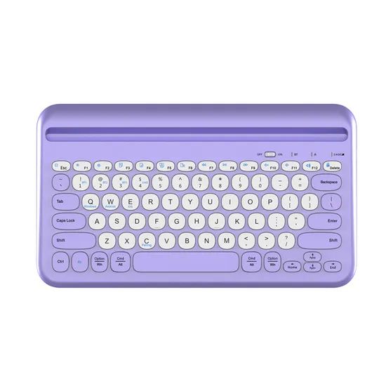 Wireless 2.4G and Bluetooth Dual Mode Slot Keyboard for Table and Phone - Image 3
