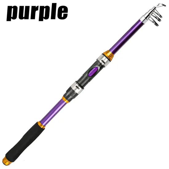 Factory Wholesale Streaming Rod Telescopic Fishing Rod Action M Section 1 Power Medium Weight(g) 152 Hardness Hard Material - Image 6