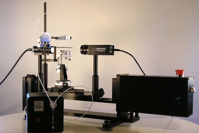 Contact Angle Meter Goniometer Contact Angle Available Roll Off Angle Available Surface Energy Available Surface Tension - Image 1