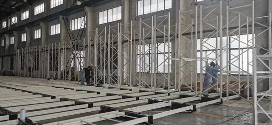 Industrial Warehouse Storage Heavy Duty Electric Mobile Rack Origin China Material Steel Structure Rack Mobility Mobile Trademark Aplus - Image 5