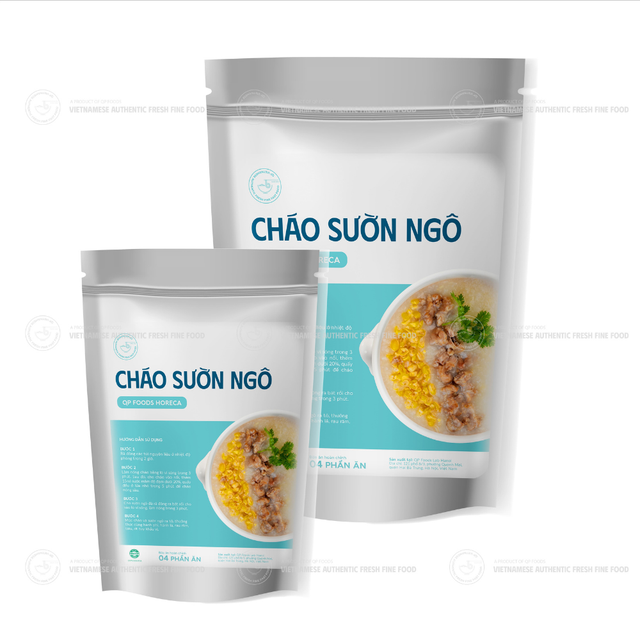 Pork Rib And Corn Porridge Reasonable Price Big Size 6 Serving In 1 Box Safe Food Customized Packaging Vietnam Manufacturer - Image 3