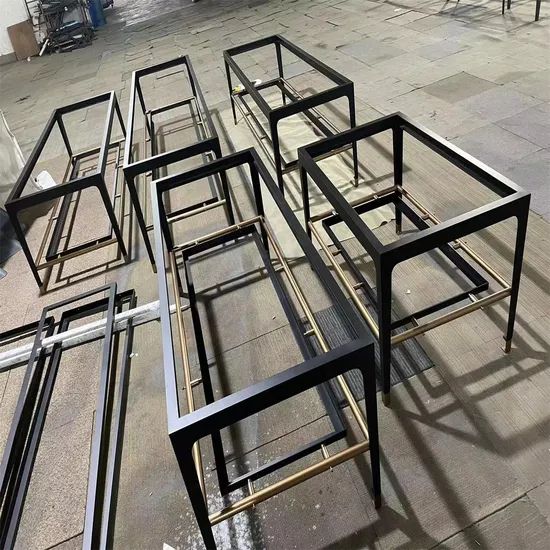 Stainless Steel Furniture Frame in PVD Plating - Image 5