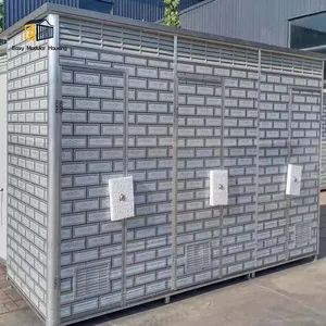 Chemical Factory Movable VIP Ready Made Portable Business Prefabricated Movable Shower Toilet - Image 1