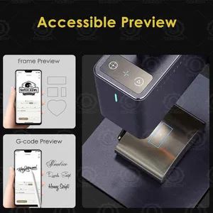 Qdmech Hot Sale Small Automatic Radiation Marking Machine High Speed Wholesale Price Automatic Radiation Metal Marking Machine - Image 5
