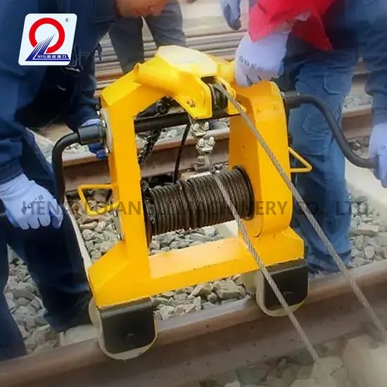 Steel Rail Transport Trolley for Railway Maintenance and Installation - Image 6