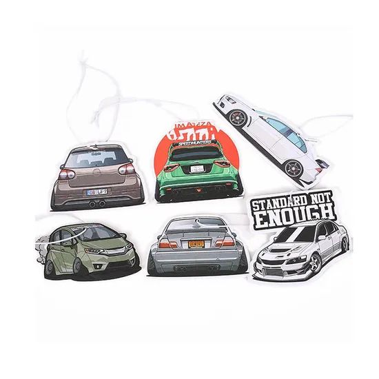 Custom Logo Car Fragrance Paper Car Perfume Air Freshener - Image 6