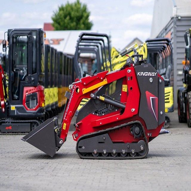 Powerful Mini Skid Steer Loader Compact Hydraulic Machine For Earthmoving Loading Trenching Grading - Image 4